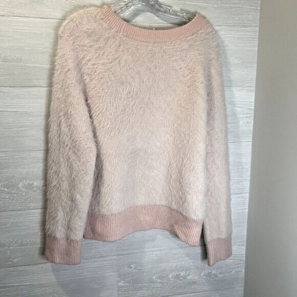 Lou & grey Women's Very Soft Long Sleeve Pullovers Fluffy Fuzzy Sweater - Picture 3 of 4